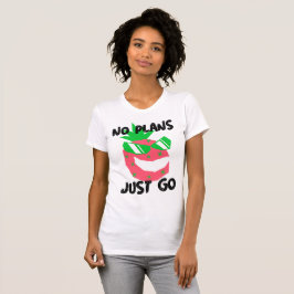 Camiseta No hay planes, solo viaja solo