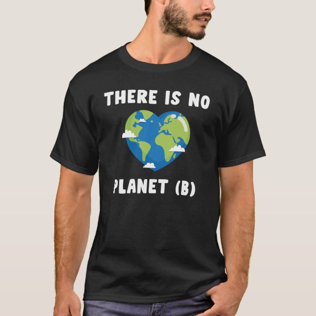 Camiseta no hay planeta b (Anverso)