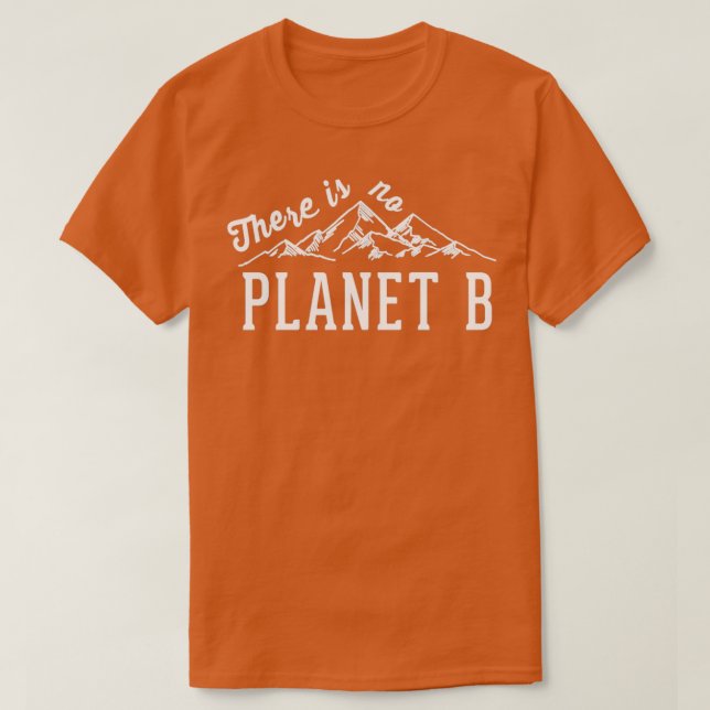 Camiseta No Hay Planeta B 9 (Diseño del anverso)