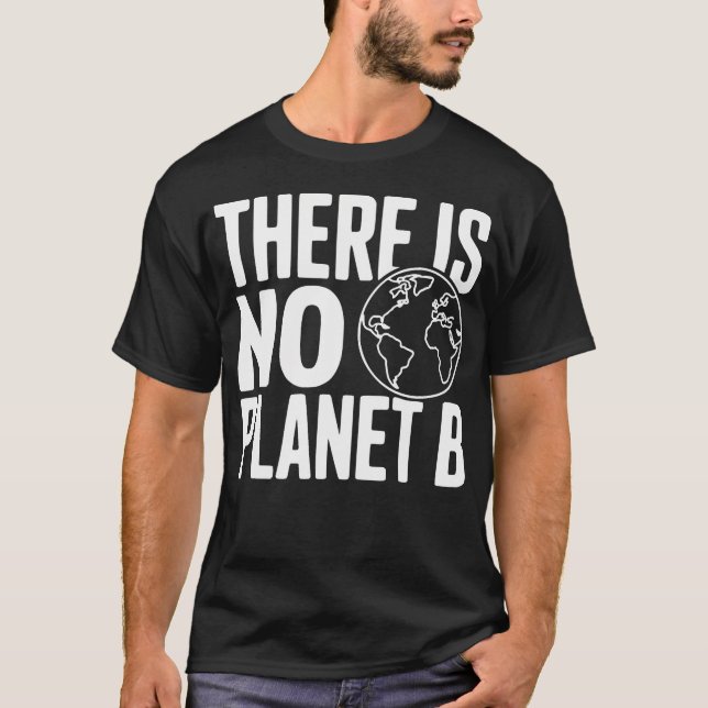 Camiseta No Hay Planeta B Ambiental (Anverso)