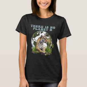Camiseta No Hay Planeta B Calentamiento Global Tigre Lindo 
