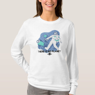 Camiseta No Hay Planeta B - Día De La Tierra (Textura Esboz