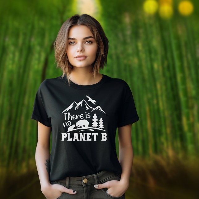 Camiseta No hay planeta B, el activismo vegano (Subido por el creador)