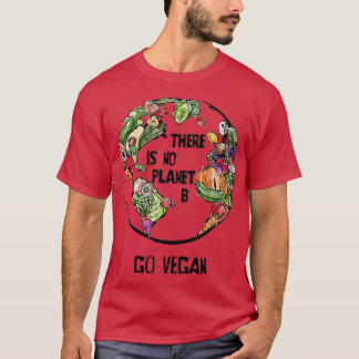 Camiseta No hay planeta B Go Vegan