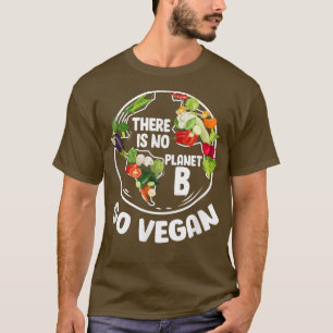Camiseta No Hay Planeta B Ir Vegetariano Vegetario