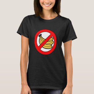 Camiseta No hay plátanos en el barco Reglas del barco del q
