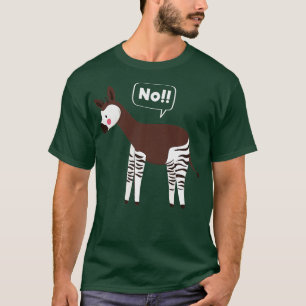 Camiseta No hay prima para animales en peligro de Okapi
