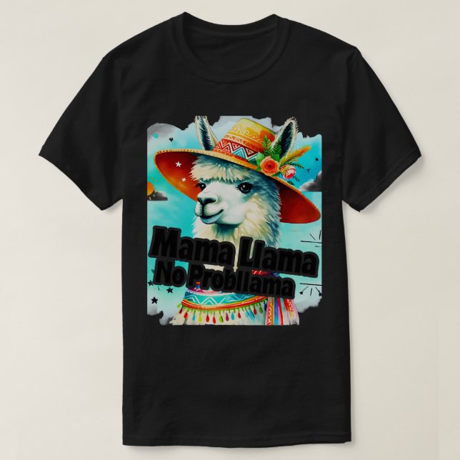 Camiseta No hay problema con llamar gracioso (Diseño del anverso)