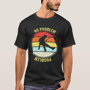 Camiseta No hay problema en el Chiste de escalada de rock