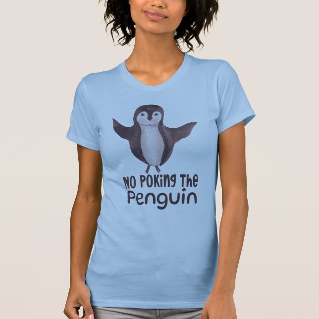 Camiseta No Hay Que Escarbar El Pingüino (Anverso)