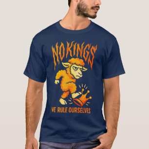 Camiseta No hay rebelión de ovejas reinas