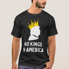 Camiseta No hay reyes antiTrump en Estados Unidos