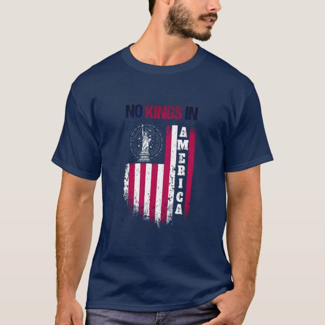 Camiseta No hay Reyes en América (Anverso)