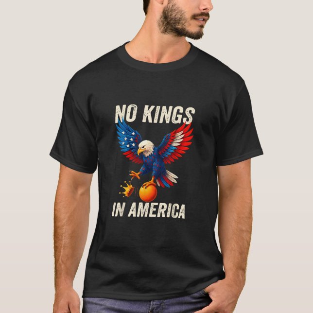 Camiseta No hay Reyes en América (Anverso)