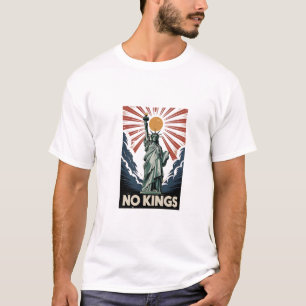 Camiseta No Hay Reyes En América Liberidad Estatus USA Demó