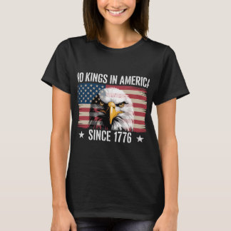 Camiseta No hay reyes en el arte de la bandera del águila e