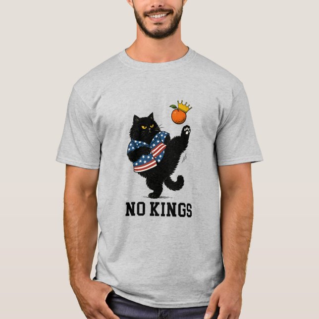 Camiseta No hay reyes en Estados Unidos (Anverso)