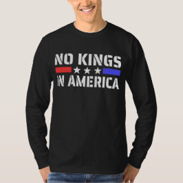 Camiseta No hay reyes en Estados Unidos - Antimonarquía