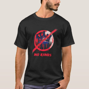 Camiseta No hay reyes en Estados Unidos contra Trump