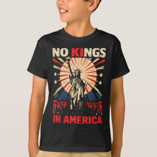 Camiseta No hay reyes en Estados Unidos contra Trump 3