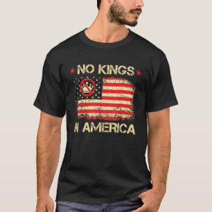 Camiseta No hay reyes en Estados Unidos Democracia de Bande