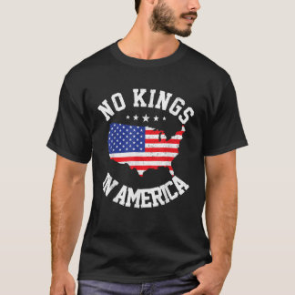 Camiseta No hay reyes en Estados Unidos Democracia Independ