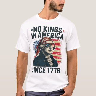 Camiseta No hay reyes en Estados Unidos desde 1776 con angu