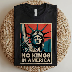 Camiseta No hay reyes en Estados Unidos, estatua de la libe