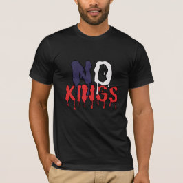 Camiseta No hay reyes en Estados Unidos - Grunge patriótico
