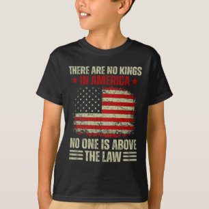 Camiseta No Hay Reyes En Estados Unidos, Nadie Está Por Enc