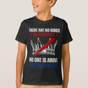 Camiseta No Hay Reyes En Estados Unidos, Nadie Está Por Enc