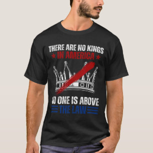 Camiseta No Hay Reyes En Estados Unidos, Nadie Está Por Enc