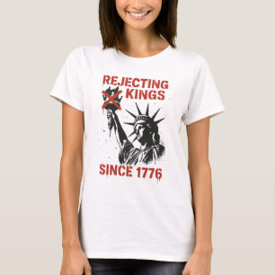 Camiseta No hay reyes en Estados Unidos, no hay protestas p