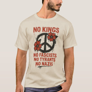Camiseta No hay reyes en Estados Unidos, no hay protestas p