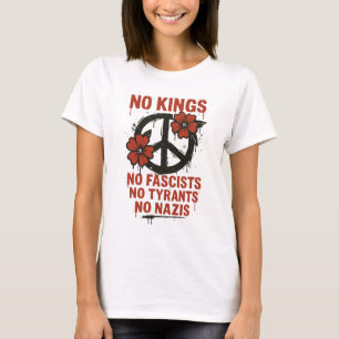 Camiseta No hay reyes en Estados Unidos, no hay protestas p