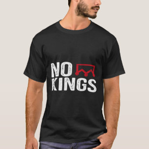 Camiseta No hay reyes en la bandera de Estados Unidos prote