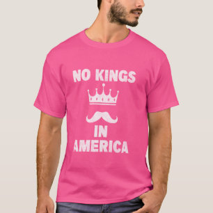 Camiseta No hay reyes en la protesta de la Corte Suprema de