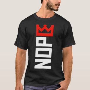 Camiseta No hay reyes que protesten contra el Rótulo vertic
