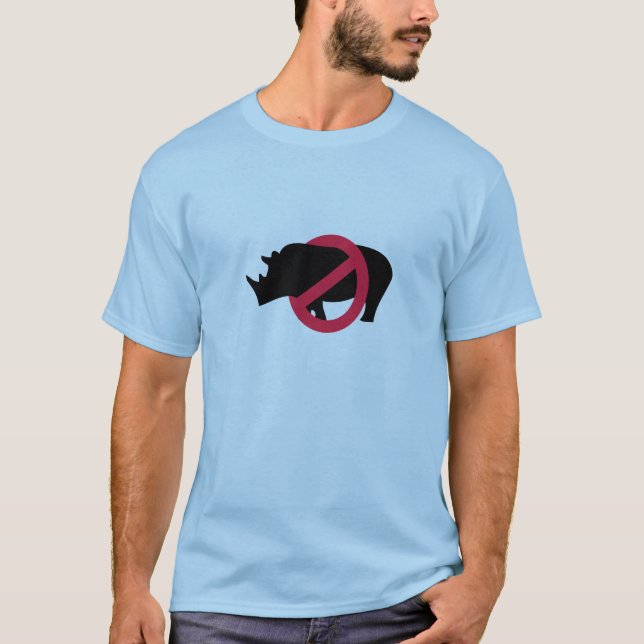 Camiseta No hay rinocerontes - Rino Buster (Anverso)