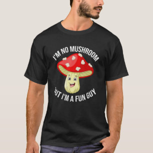 Camiseta No Hay Sangre Sino Un Divertido Chico Fungi Mushro