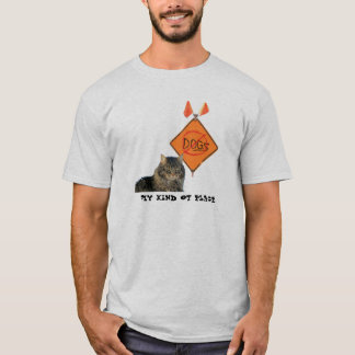 Camiseta No hay señalización de la ruta de los perros