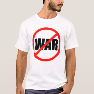 Camiseta No hay símbolo de guerra
