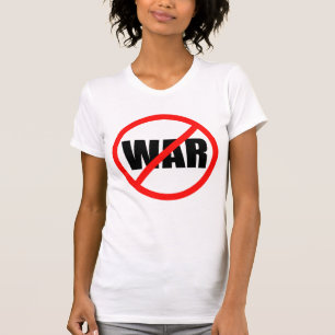 Camiseta No hay símbolo de guerra