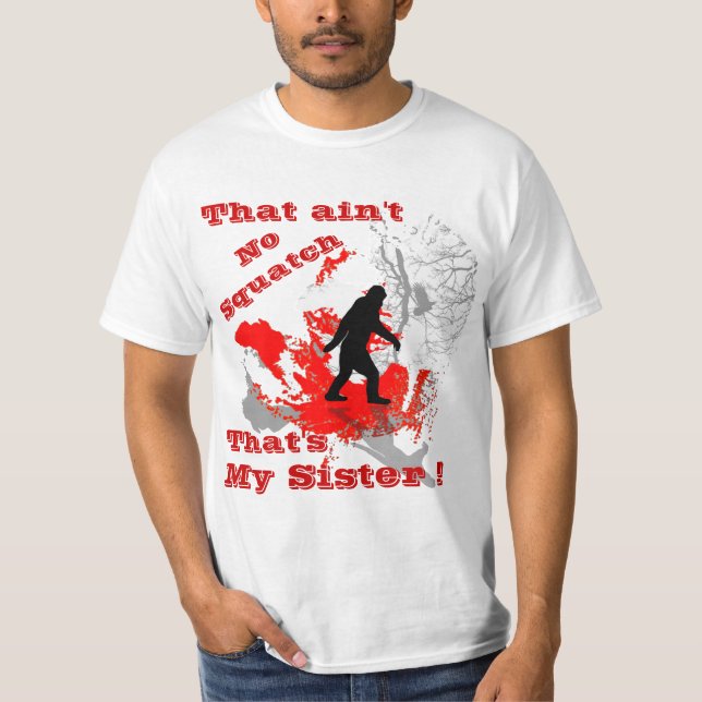Camiseta No hay Squatch (Anverso)