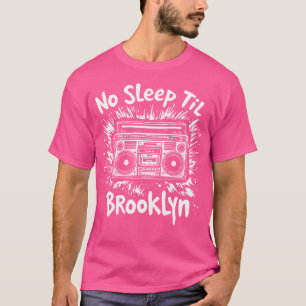 Camiseta No hay sueño hasta la música vintage de Brooklyn R