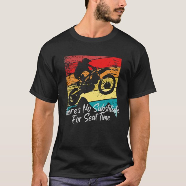 Camiseta No hay sustituto para la Bike Dirt Bike (Anverso)