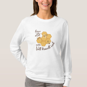 Camiseta No Hay Tiempo En Que Mi Gente Me Necesite A Beekee