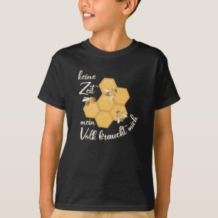 Camiseta No Hay Tiempo En Que Mi Gente Me Necesite A Beekee