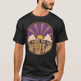 Camiseta No hay tiempo para llorar - Solo tratando de vivir