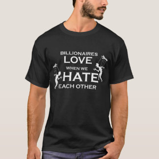 Camiseta No hay títeres masculinos